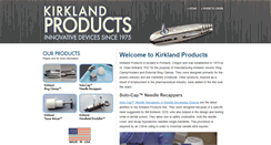 Desktop Screenshot of kirklandproducts.com